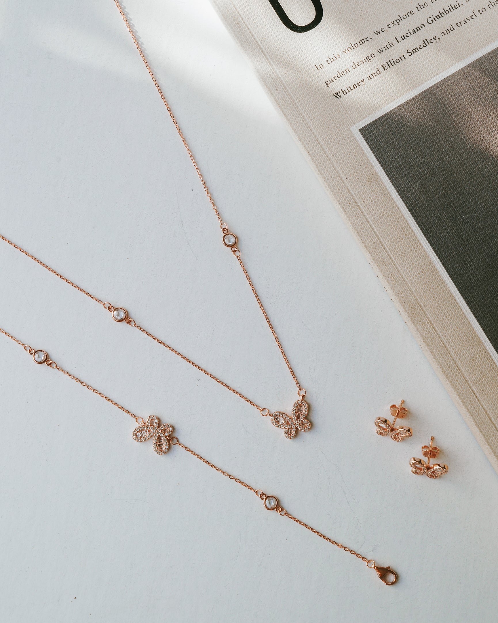 Athalia Set Silverline Jewellery