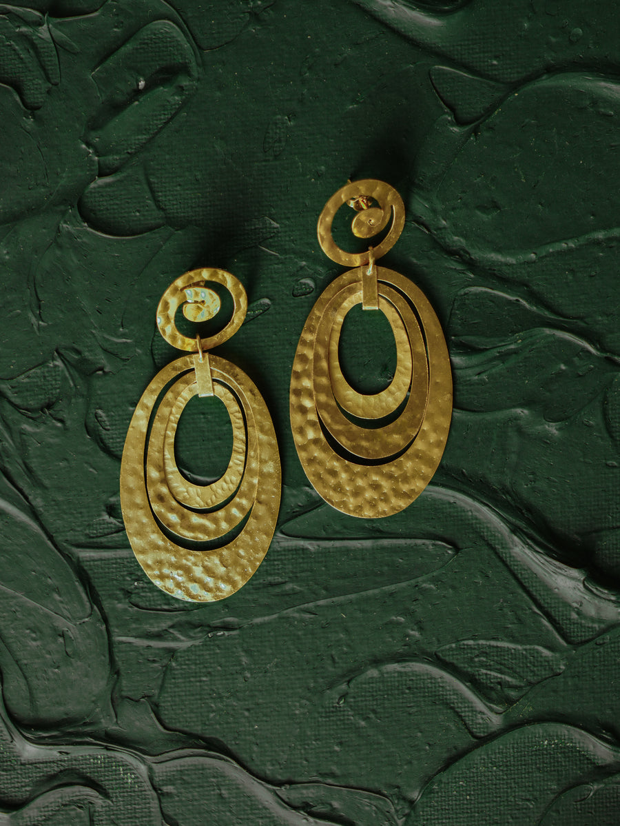 Adair Gold Plated Earrings