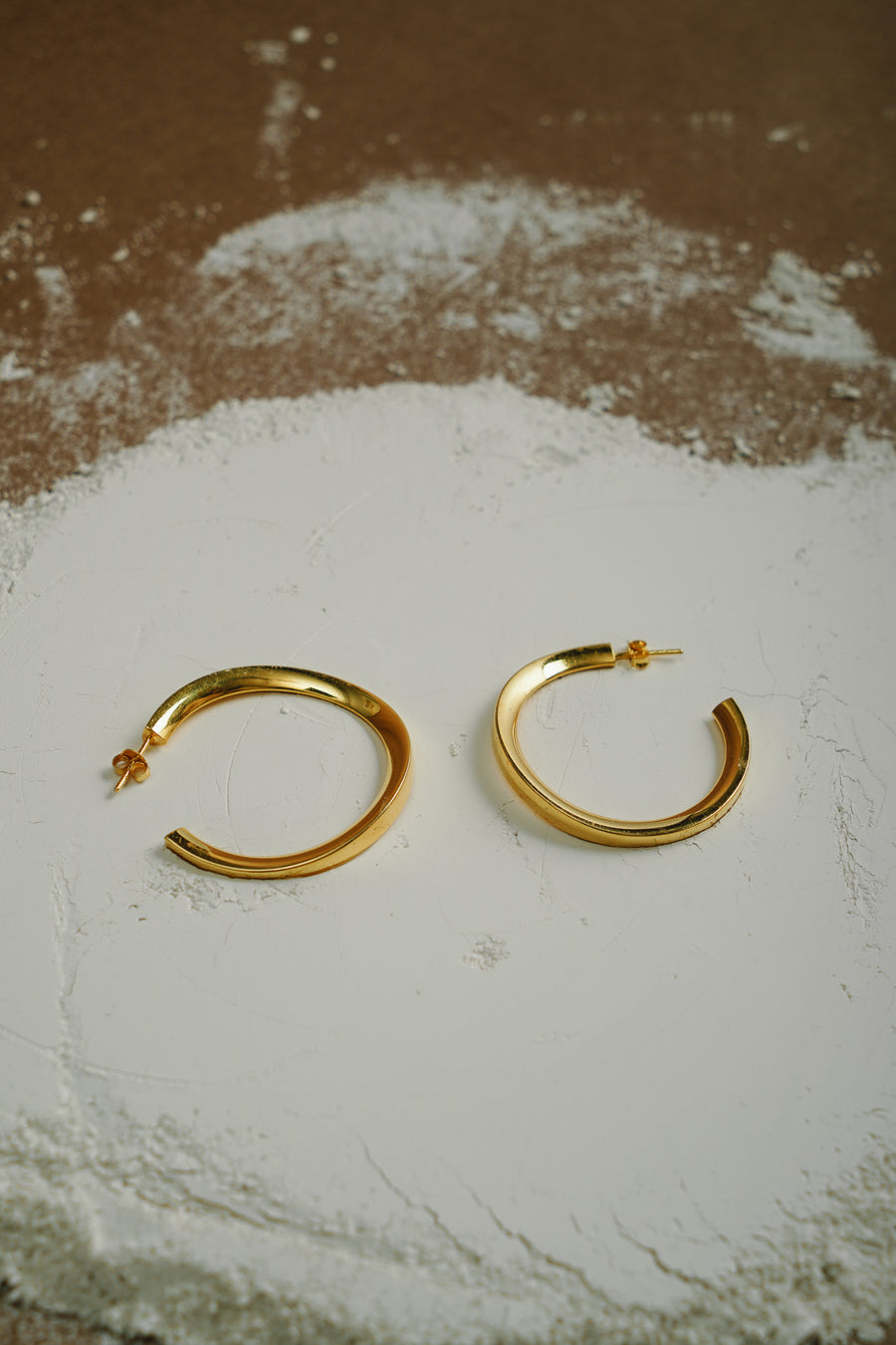 Aubrecia Gold Hoops