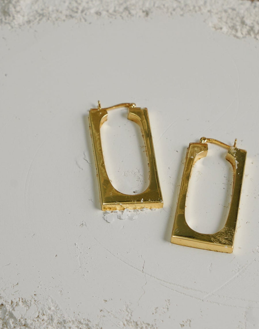 Auda Gold Hoops