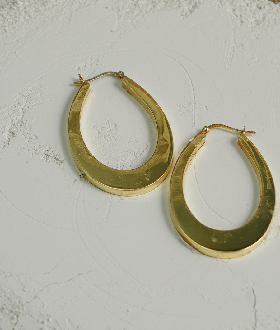 Aulii Gold Hoops