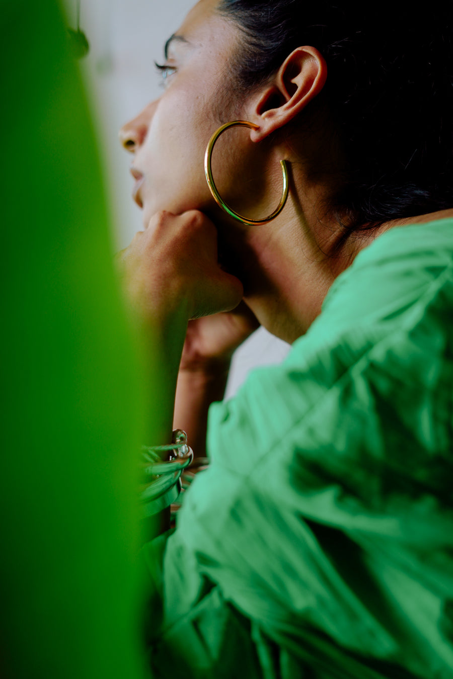 Audra Gold Hoops