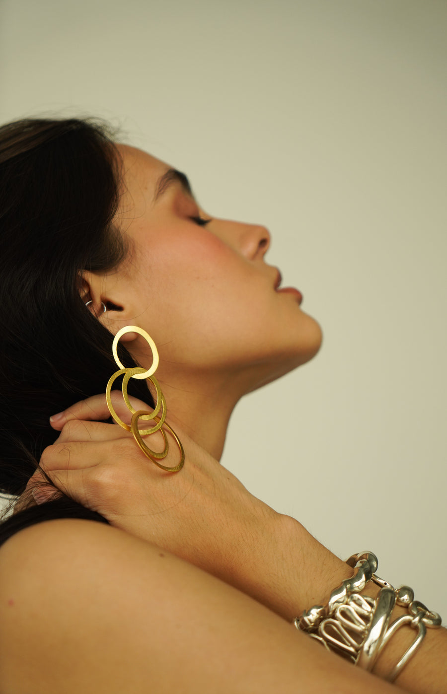 Carmel Gold Plated Earrings