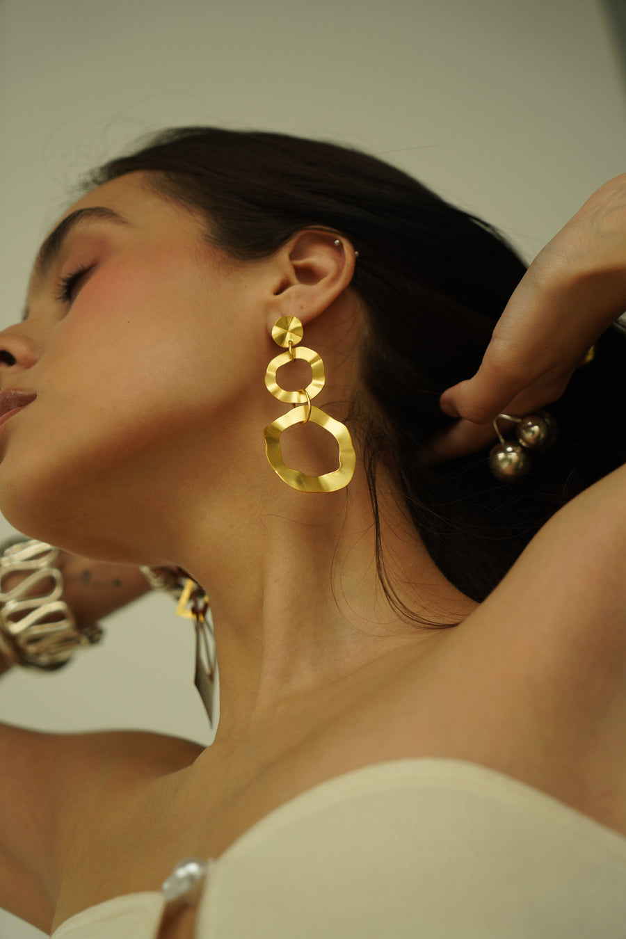 Dakota Gold Plated Earrings