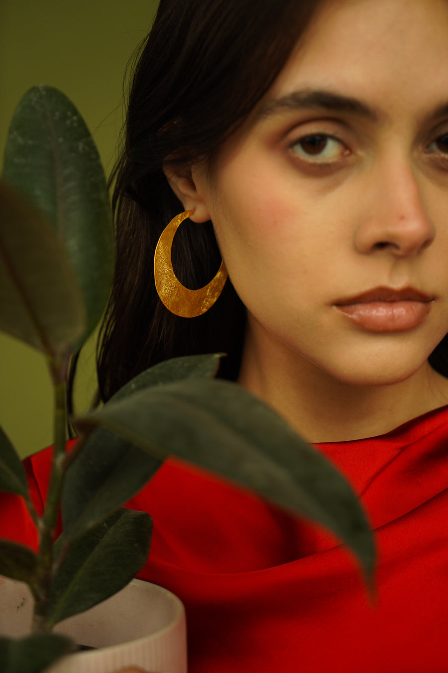 Nico Gold Plated Earrings